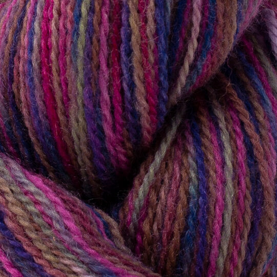 Etrofil Rabbit Fur Yarn, Pink/White - 70350