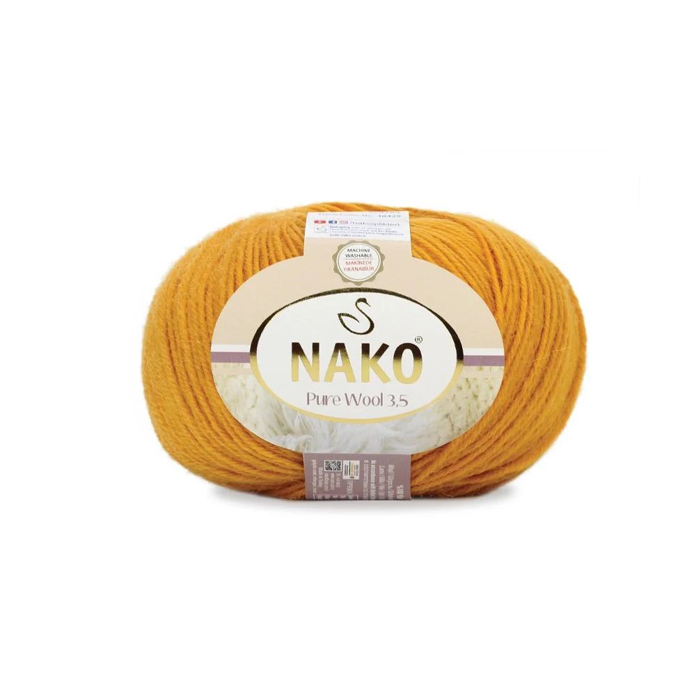 Nako Pure Wool 3.5 | Hardal 10429 No