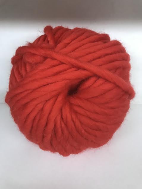 Saf Yün - Kırmızı - Wool