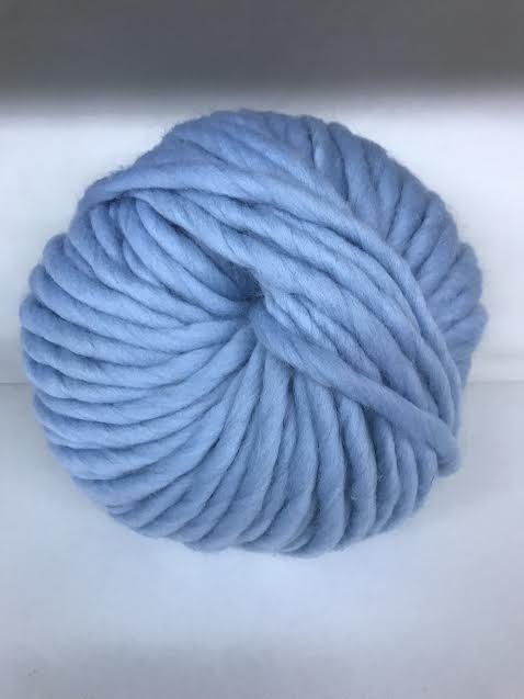 Saf Yün - Mavi - Wool