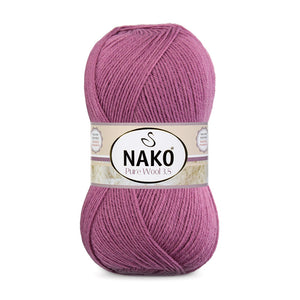 Nako Pure Wool 3.5 - 100 Gram | Gül Kurusu