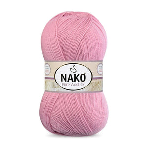 Nako Pure Wool 3.5 - 100 Gram | Açık Gül Kurusu