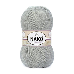 Nako Pure Wool 3.5 - 100 Gram | Açık Gri