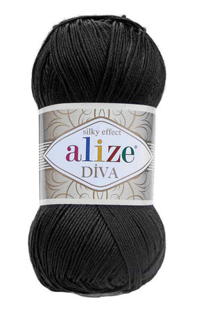 Alize Diva - 60 Siyah