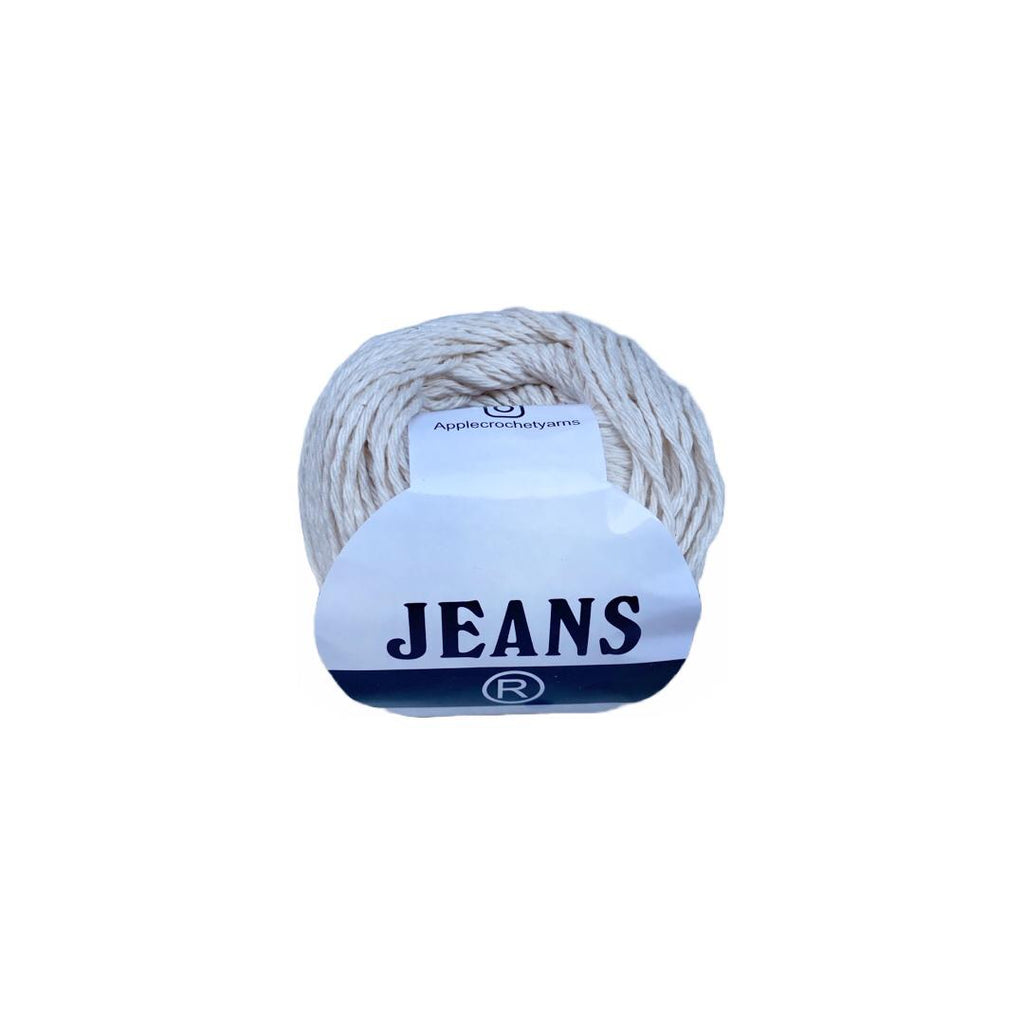 Jeans Amigurumi & Koton İp - EKRU