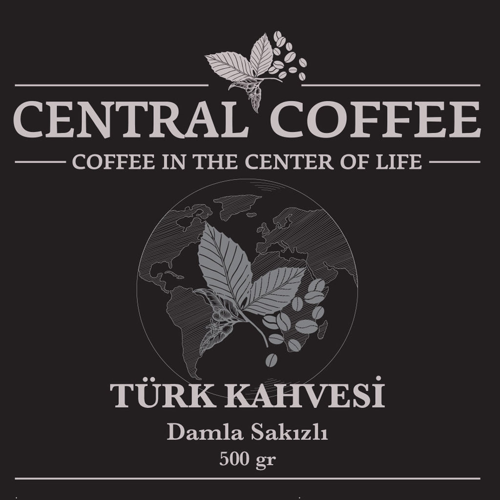 Central Coffee Damla Sakızlı Türk Kahvesi 500 Gram