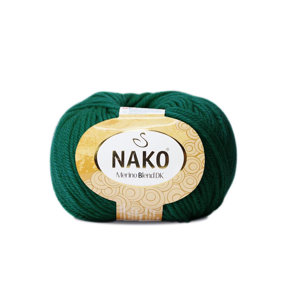 Nako-Merino Blend DK - 04690 Çam Yeşili