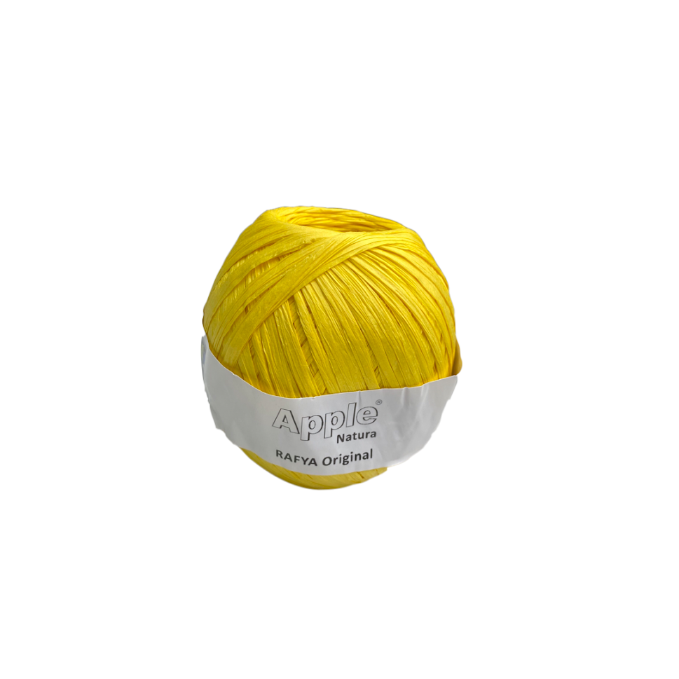 Rafya İp - Sarı - 150 Gram